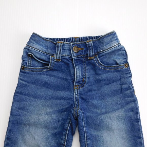 Gymboree 18-24 months 5 Pocket Stretch Blue Jeans - Picture 3 of 5